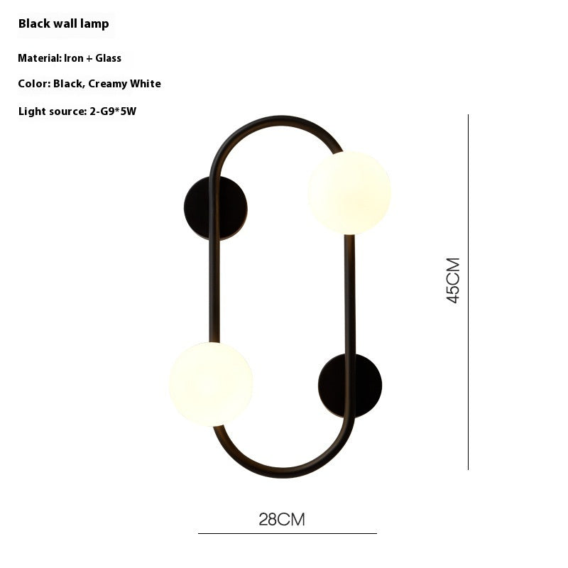 Creative And Simple Corridor Bedside Wall Lamp PearlNestDecor.com