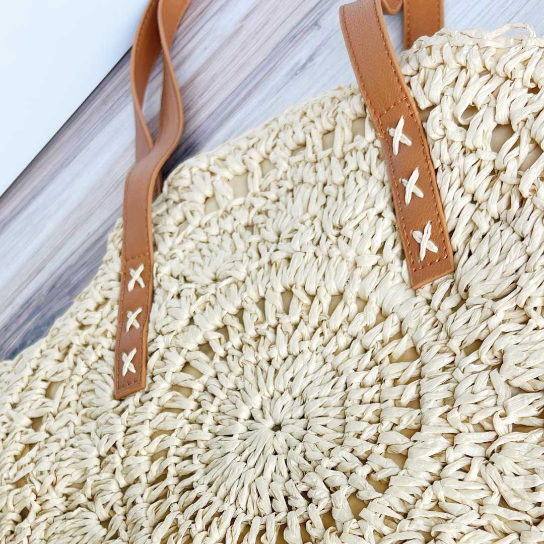 Spring Isla Beach Bag LadyShow.Store