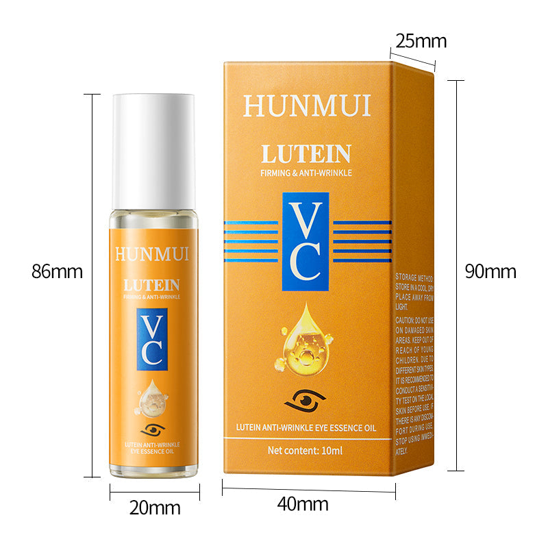 HUNMUI Lutein Light Wrinkle Eye Serum Oil 10ml Tri Light Beauty