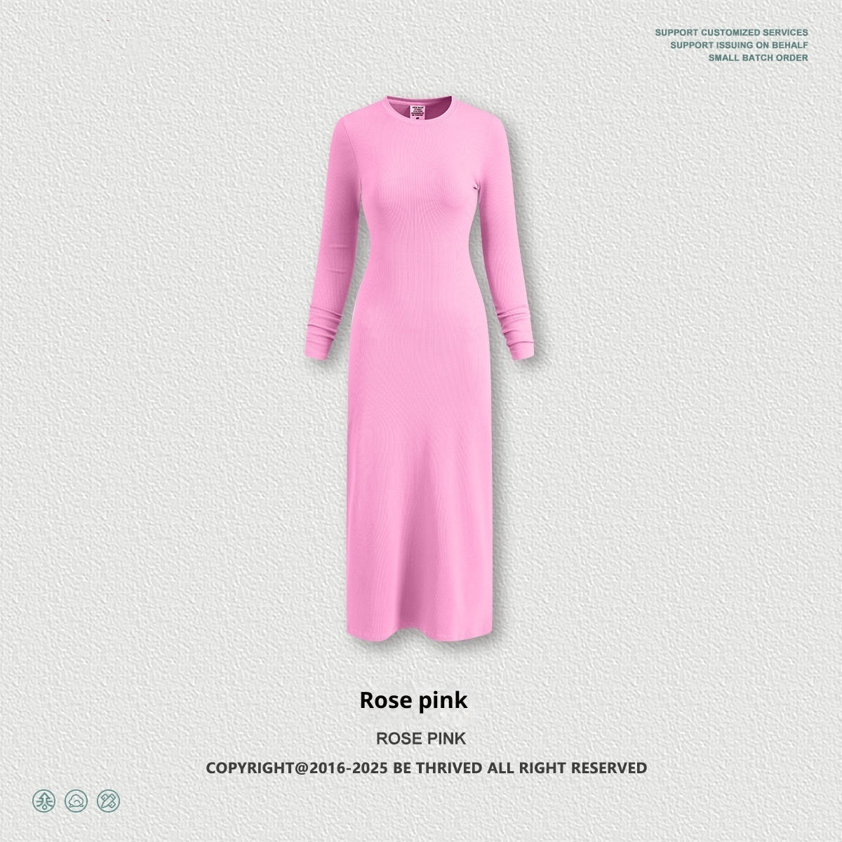 Long Sleeve Dress Split Sheath Dress For Women NorixaFashion.com