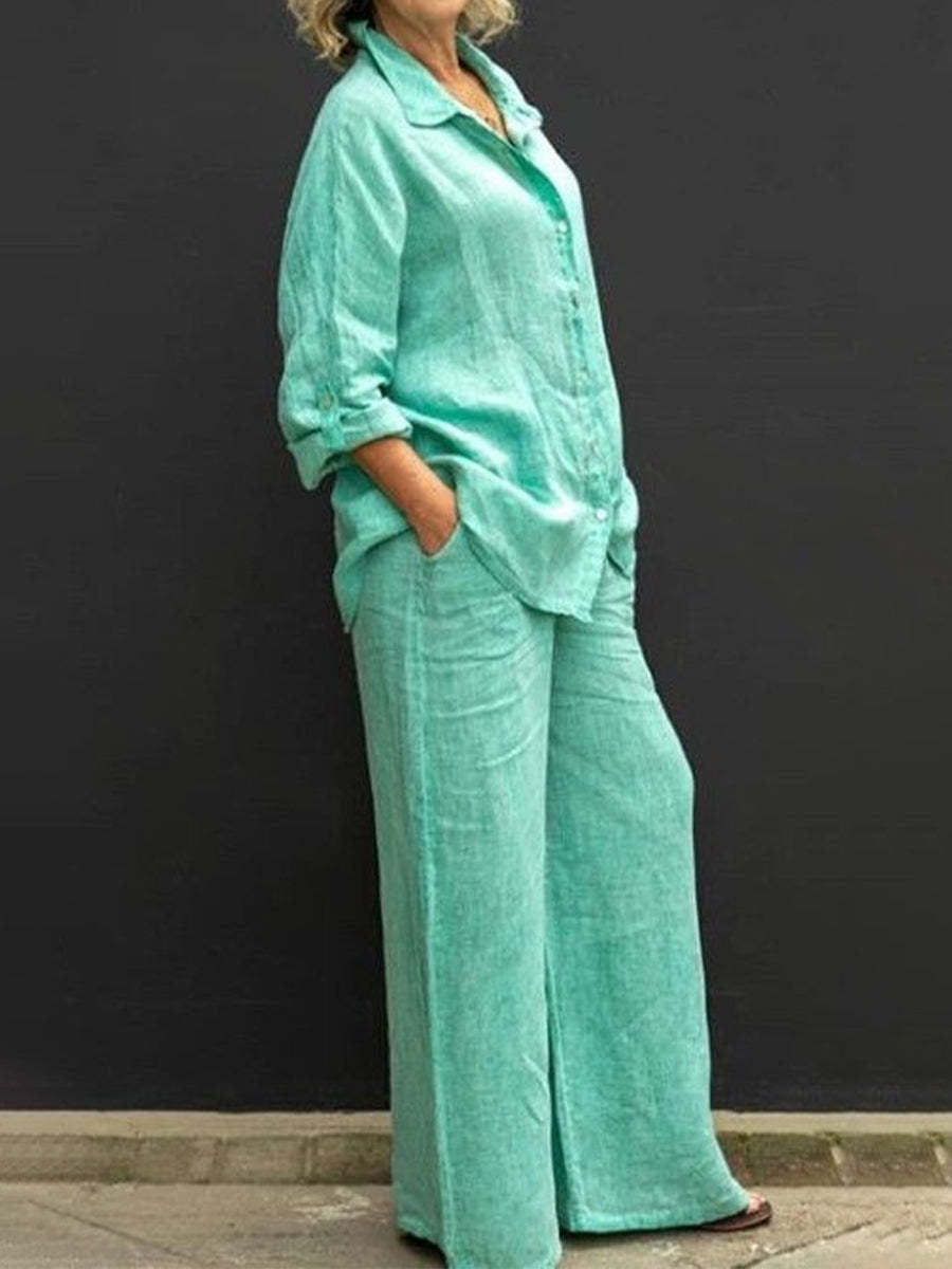 Women's Casual Urban Shirt Set NorixaFashion.com