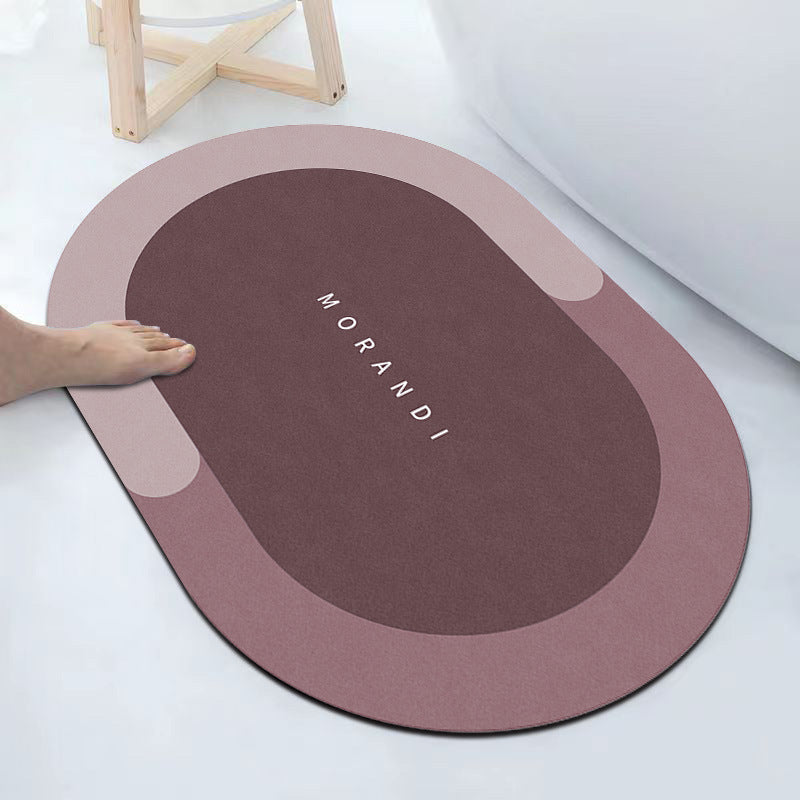 Household Fashion Simple Non-slip Quick-drying Absorbent Floor Mat