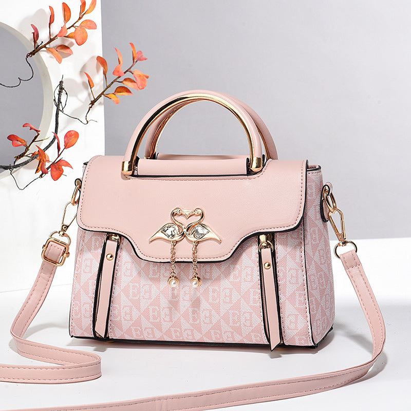 Womens Stylish Versatile Tote Shoulder And Crossbody Bag LadyShow.Store