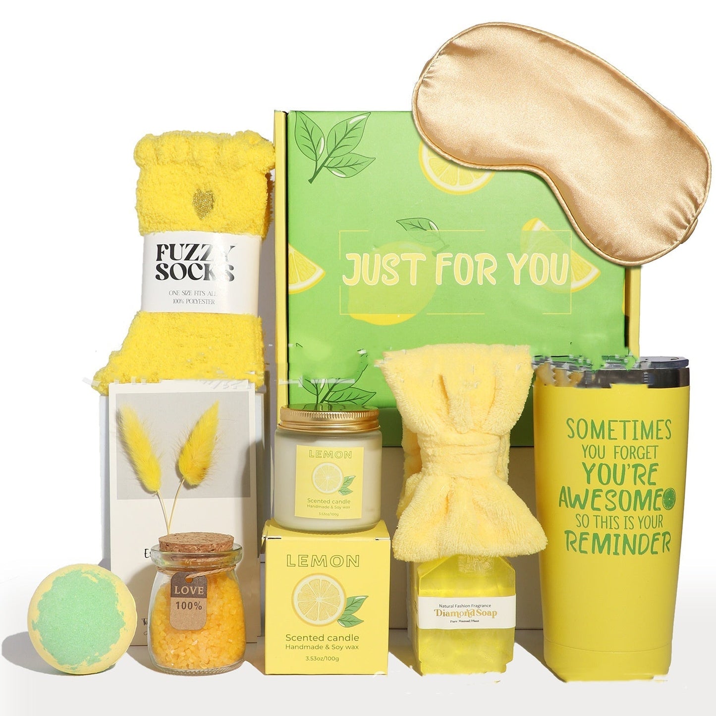Lemon Birthday Gift Mother's Day Valentine's Day Girlfriends Birthday Gift Suit LuxuryLifeWay Online Store