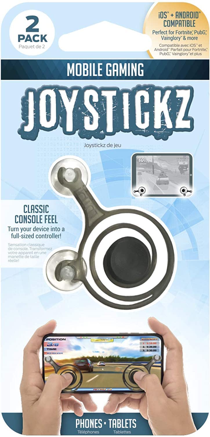 ReTrack 2 Pack Mobile Gaming Joystick for FPS RPG MOBA and Console Port Compatible Designed to Work with All Smartphones (ETZJOY2PK) Pi-Mart