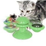 Cat Rotating Windmill Multi-Function Toys Itch Scratching Device Teeth Shining Toy Pets Fashion