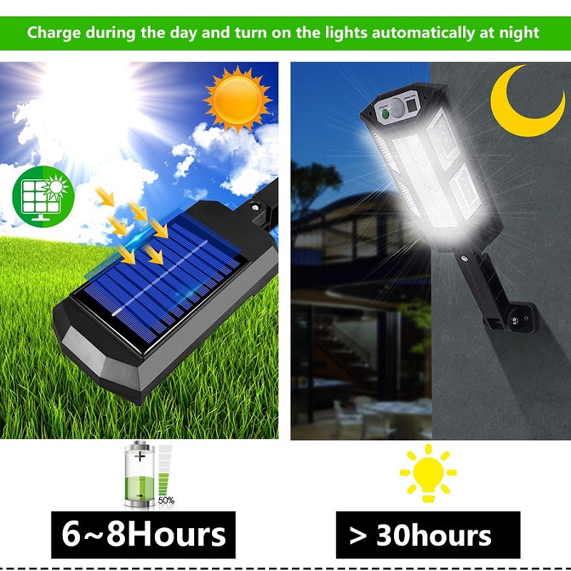 Solar COB Wall Light Best YouTube Store