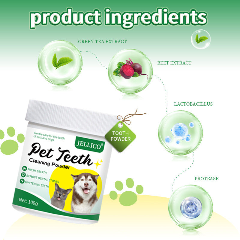Teeth Cleaning Powder Oral Cleaning Smelly Dog Edible Teeth Cleaning Stone Tooth Cleaning Powder Pets Fashion