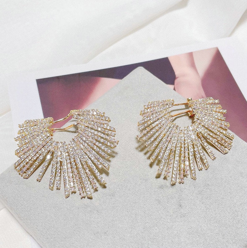 Women's Fashion New Heavy Industry Earrings