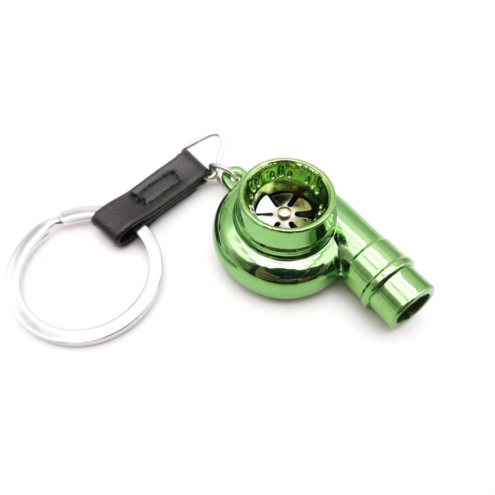 Car Turbo Whistle Modeling Simulation Alloy Metal Keychains LadyShow.Store