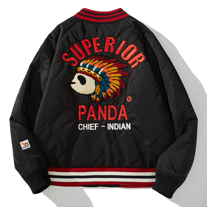 Men's Cotton Coat Embroidery Cartoon Indian Couple Cotton Coat CJD