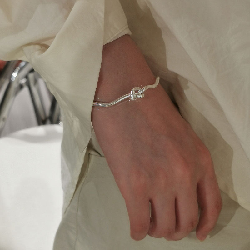 S925 Silver Character Knotted Bracelet LadyShow.Store