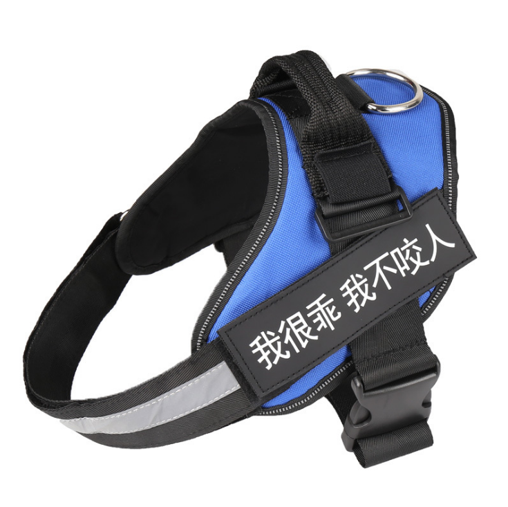 Personalized Dog Harness No Pull Reflective Breathable Adjustable Pet Harness For Small Large Dog Harness Vest With Custom Pets Fashion