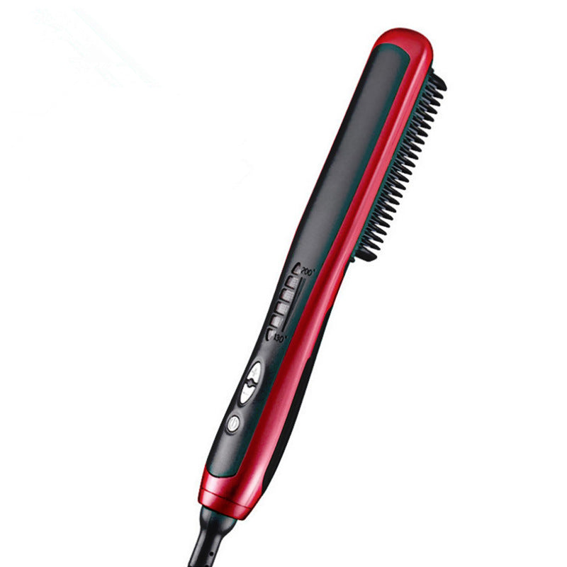 Electric Ceramic Hair Straightening Brush LadyShow.Store