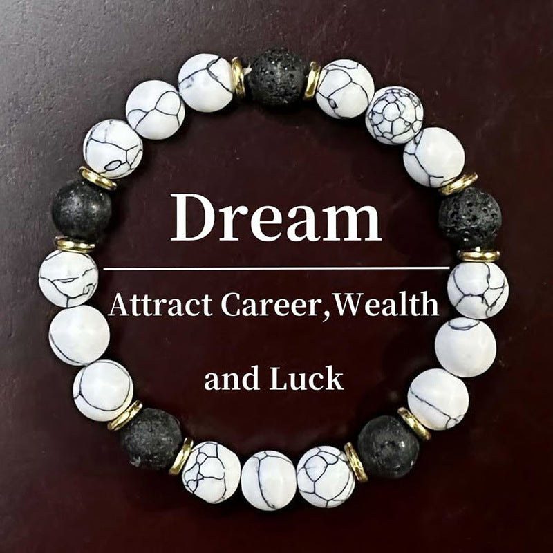 Crystal Tiger Eye Colored Beaded Bracelet LadyShow.Store