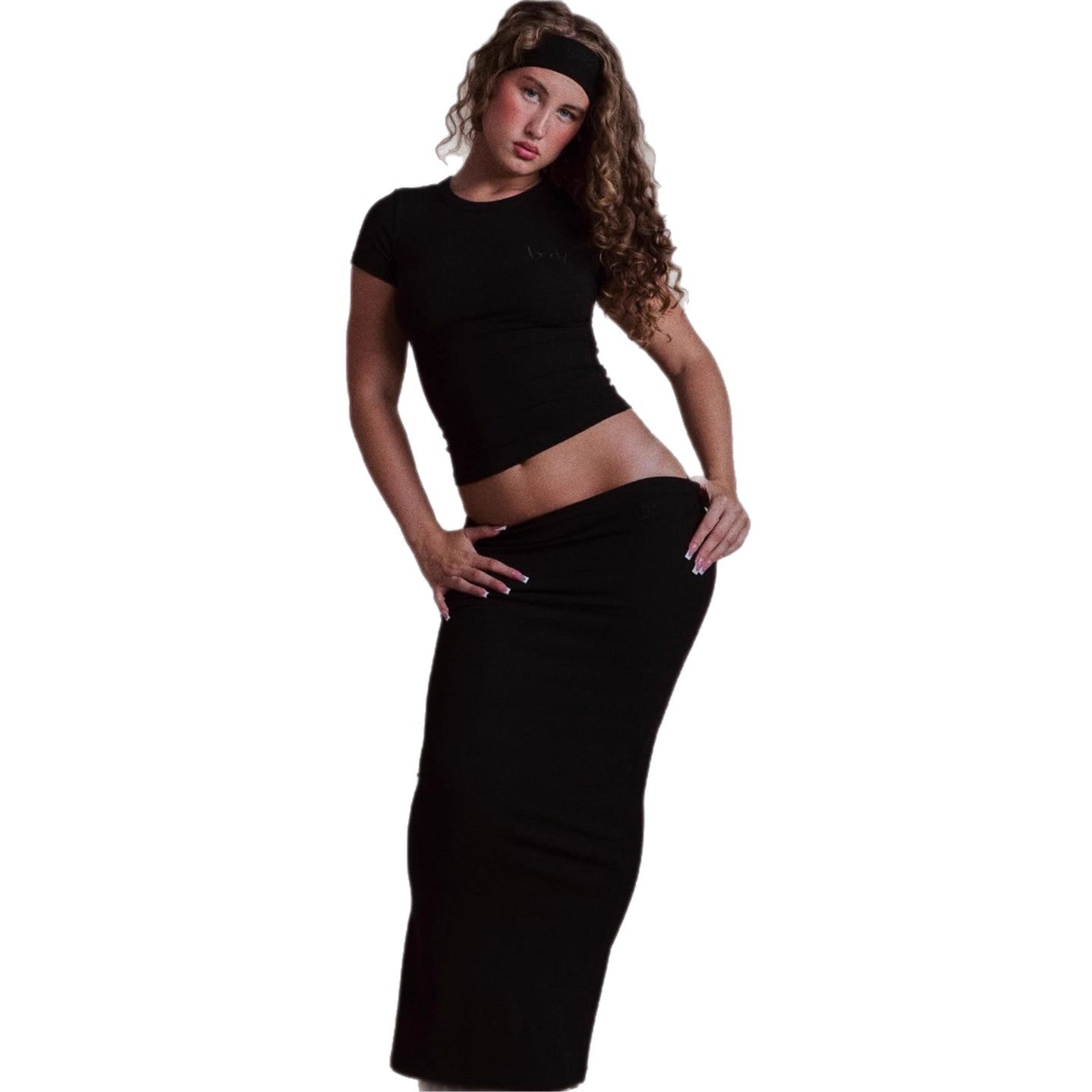 Instagram-style Retro Trendy Minimalist Embroidered Crew Neck LadyShow.Store
