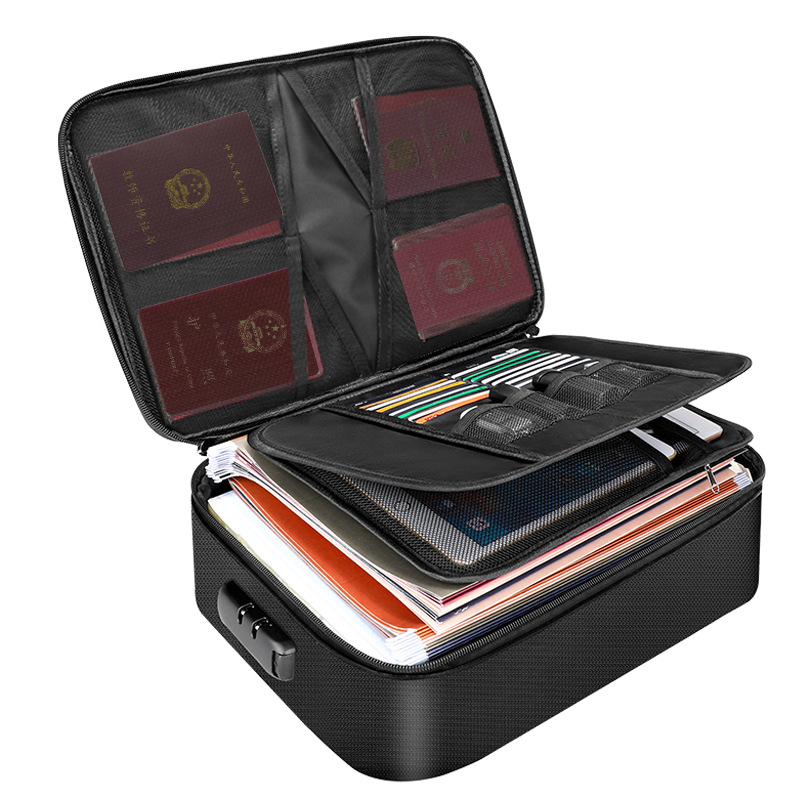 FireProof Document Organizer Pi-Mart