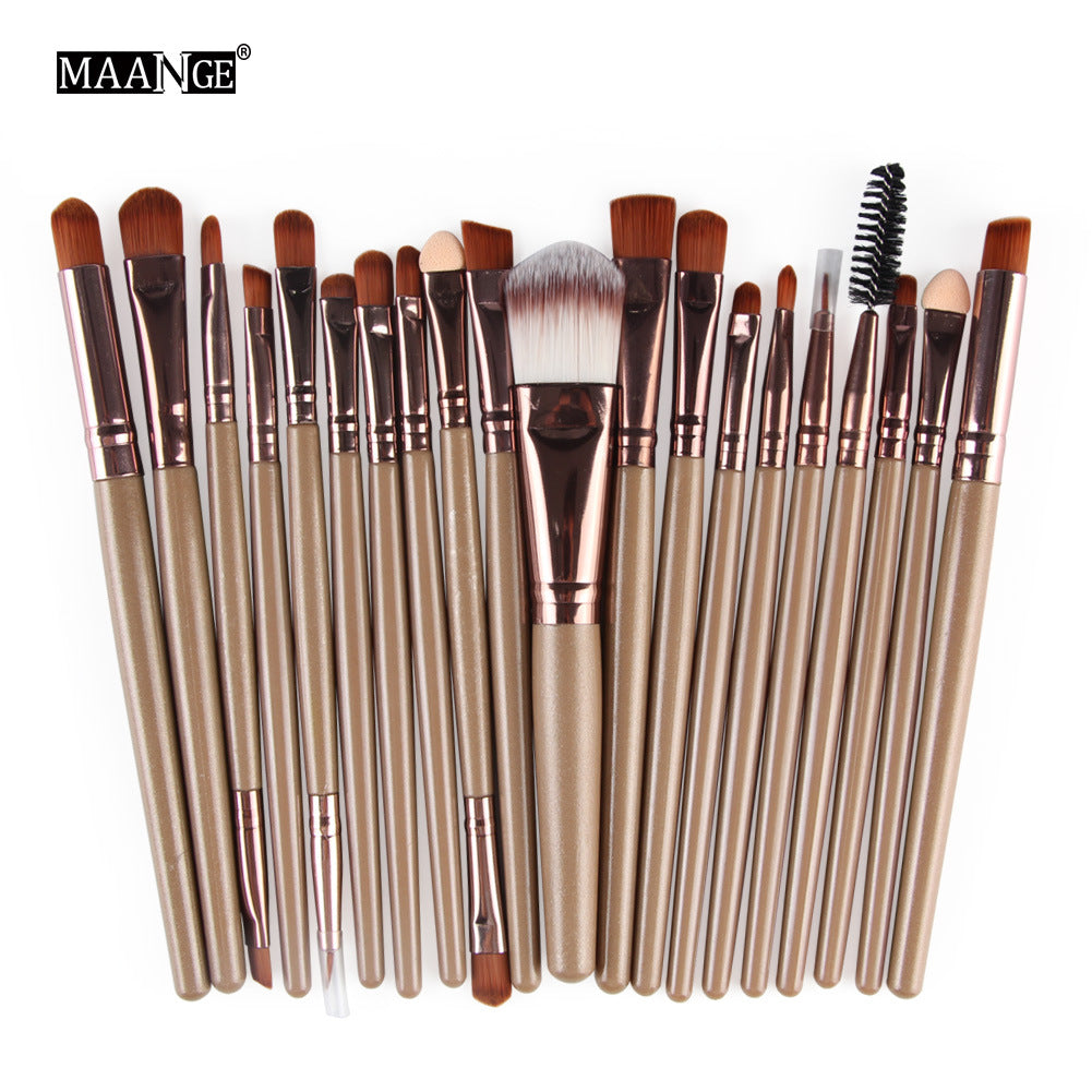 Makeup Brush Set - 20 Professional Beauty Tools LadyShow.Store