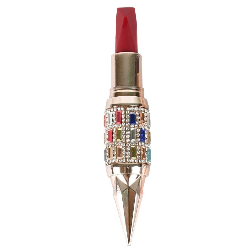 Queen Truncheon Three-color Lipstick Matte Finish Moisturizing Lipstick LadyShow.Store