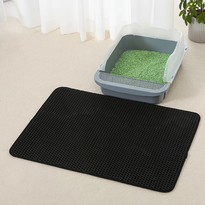 Anti Splash EVA Double-layer Cat Litter Mat Pets Fashion