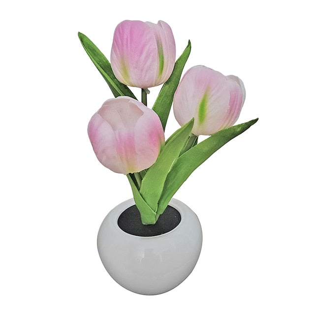 Flowerpot Potted Table Lamp Pi-Mart