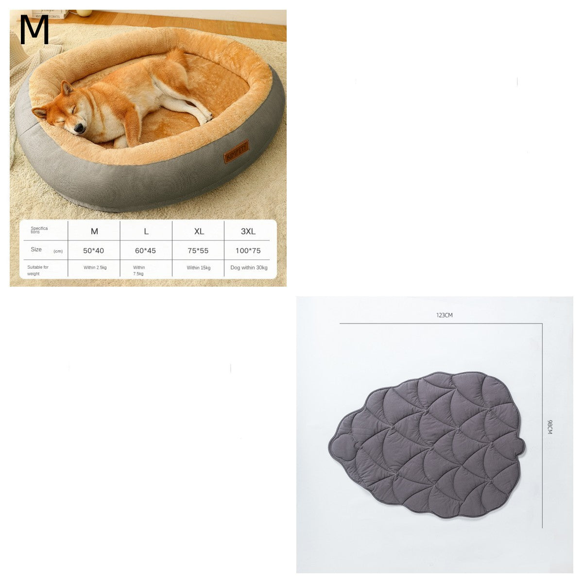 Removable And Washable Dog Bed Warm Cat Bed For Sleeping Pets Fashion