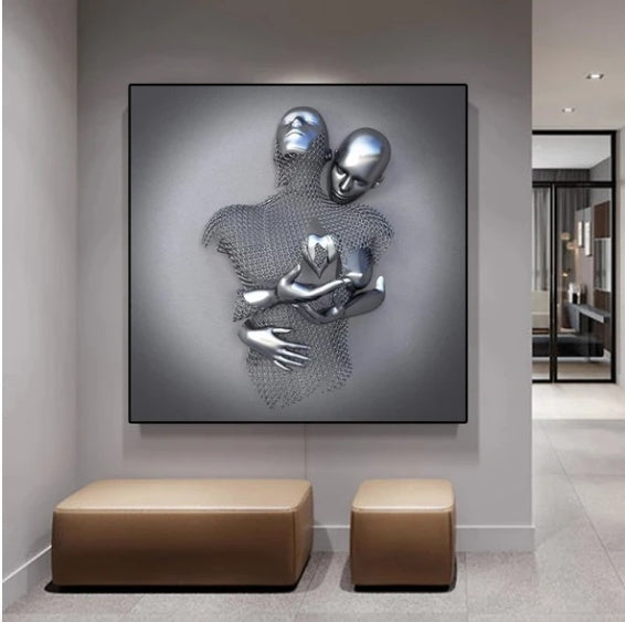 American Valentine Day Gift Wall Decoration Painting LadyShow.Store