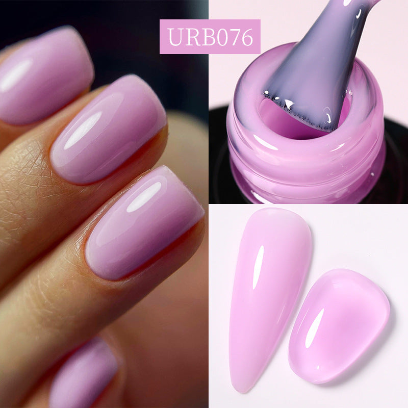 Reinforced Long-lasting No-file Base Coat With Shimmering Glitter Gel Polish LadyShow.Store