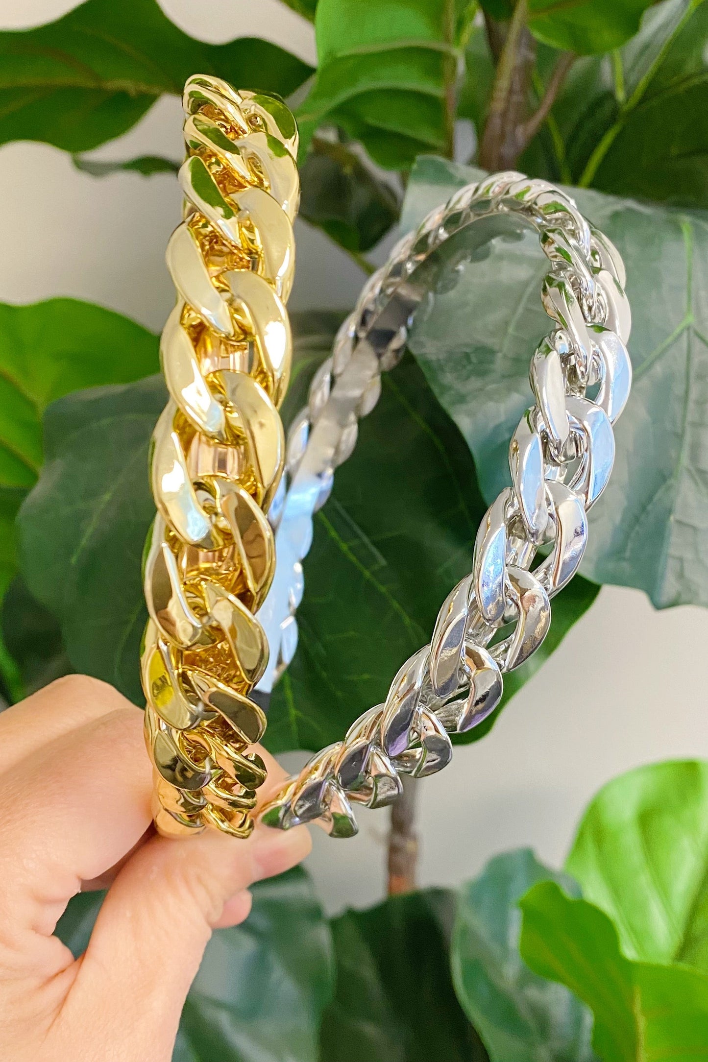 Cuban Chain Headband LadyShow.Store