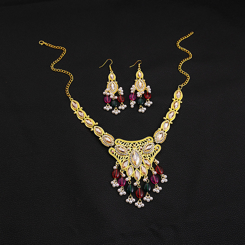 European And American Luxurious Exaggerating Jewelry Suit Retro LadyShow.Store
