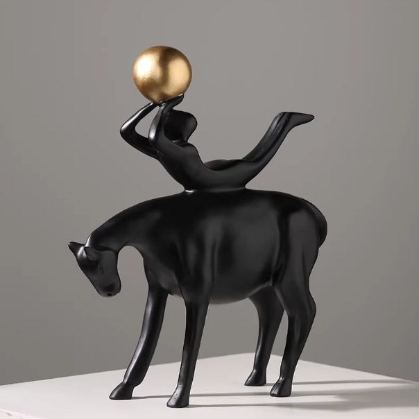 Modern Home Decor Ornaments Light-luxury Art Pieces For The Living Room PearlNestDecor.com