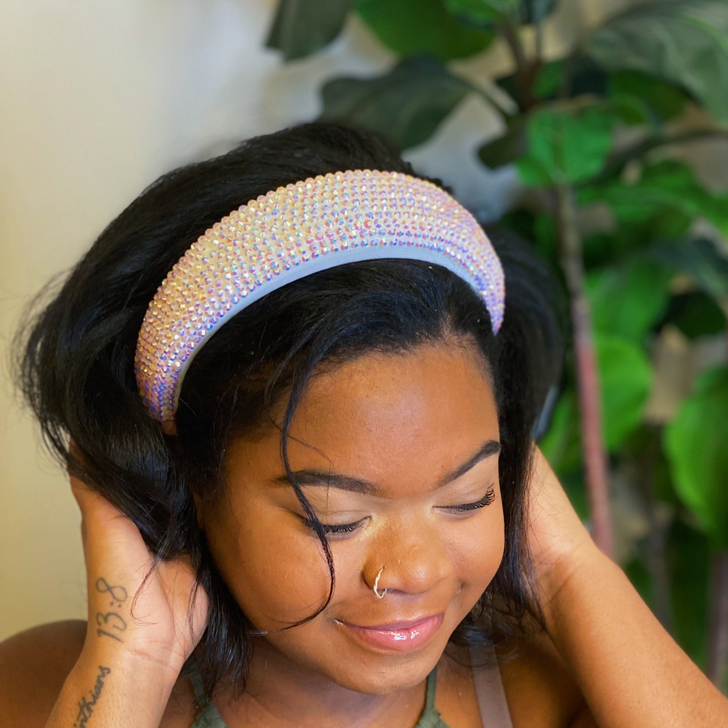 Millennium Shine Puffy Headband LadyShow.Store