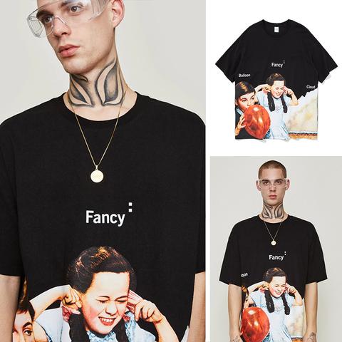 2019 Summer Oversized Cartoon Streetwear T-Shirt Pi-Mart