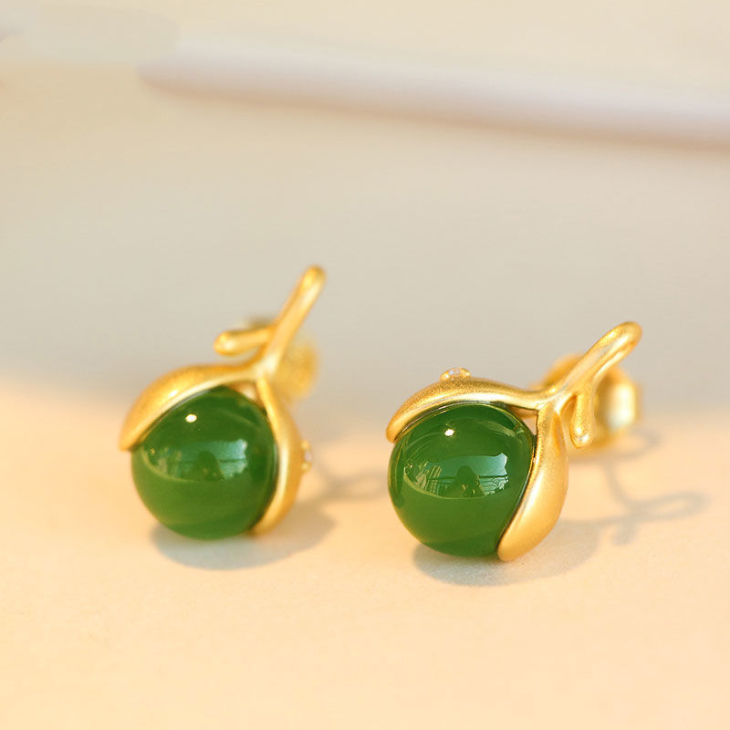 Delicate Dainty And Minimalist Flower Bud Earrings LadyShow.Store
