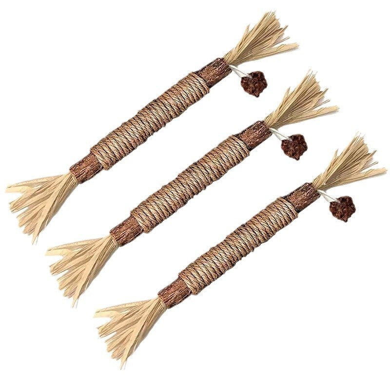 Funny Cat Molar Bite Stick Toy Pets Fashion