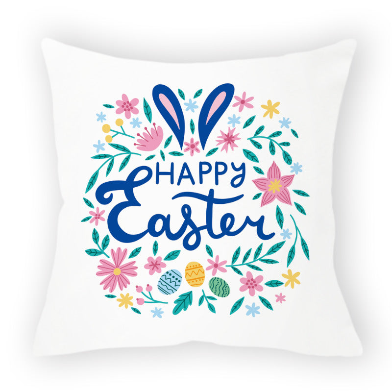 Easter Pillow Cover Sofa Cushion Cushion Cover