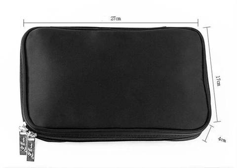 Pu professional makeup brush bag storage