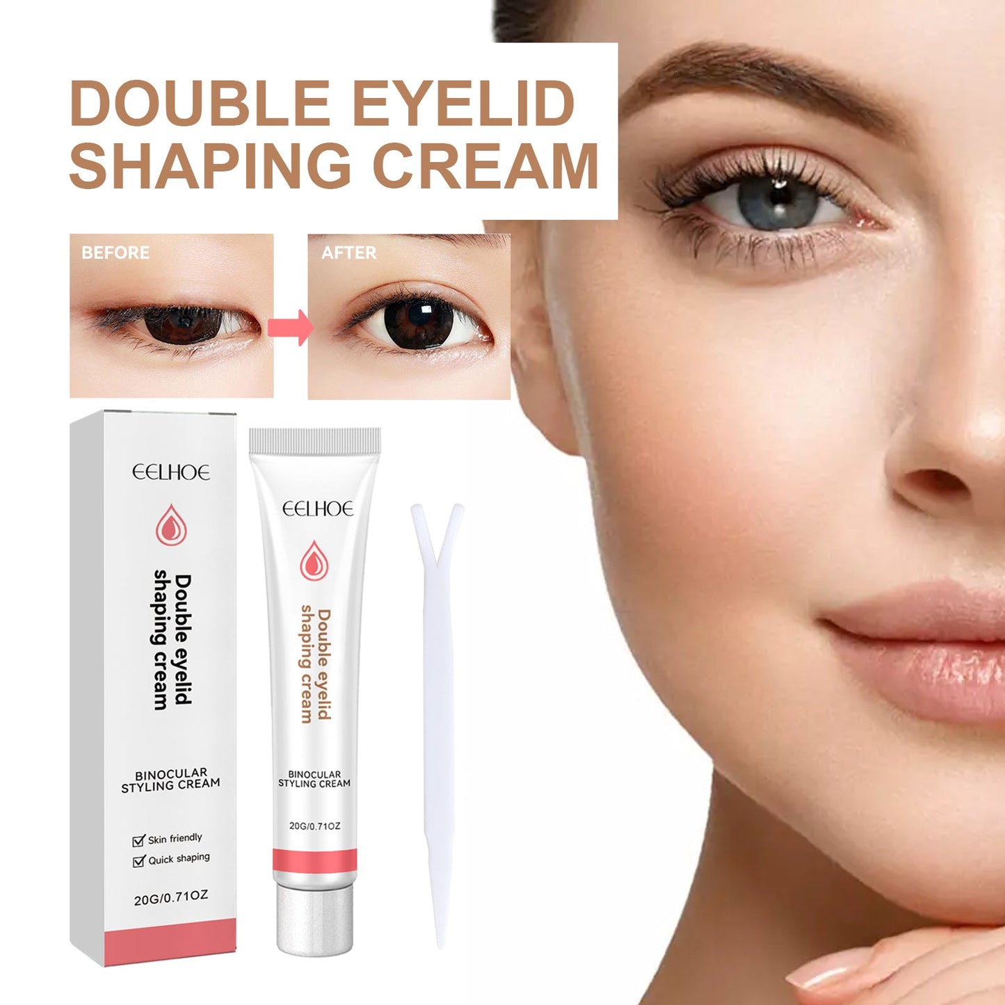 Double Eyelid Shaping Cream 20g Tri Light Beauty