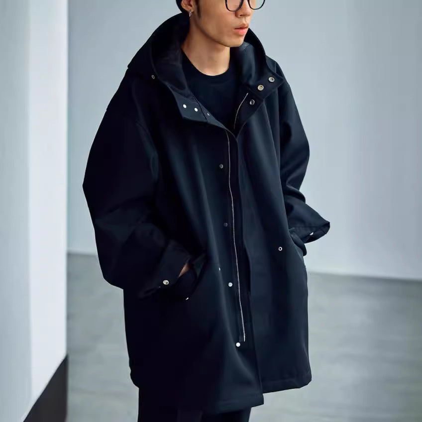 Hooded Jacket Fishtail Men Best YouTube Store