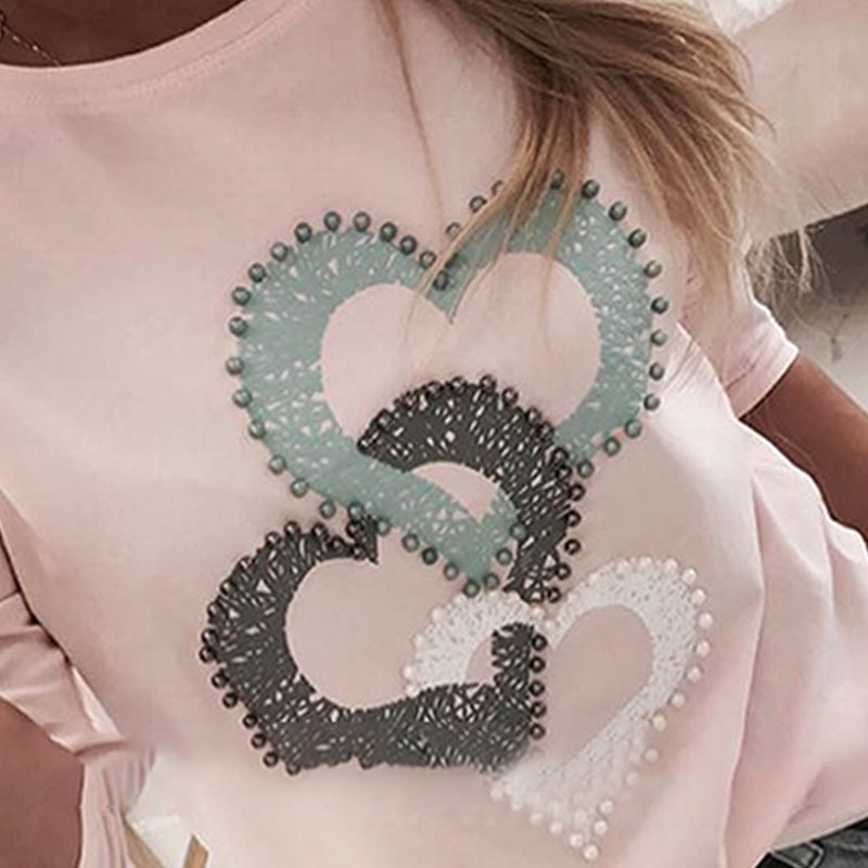 Printed casual T-shirt