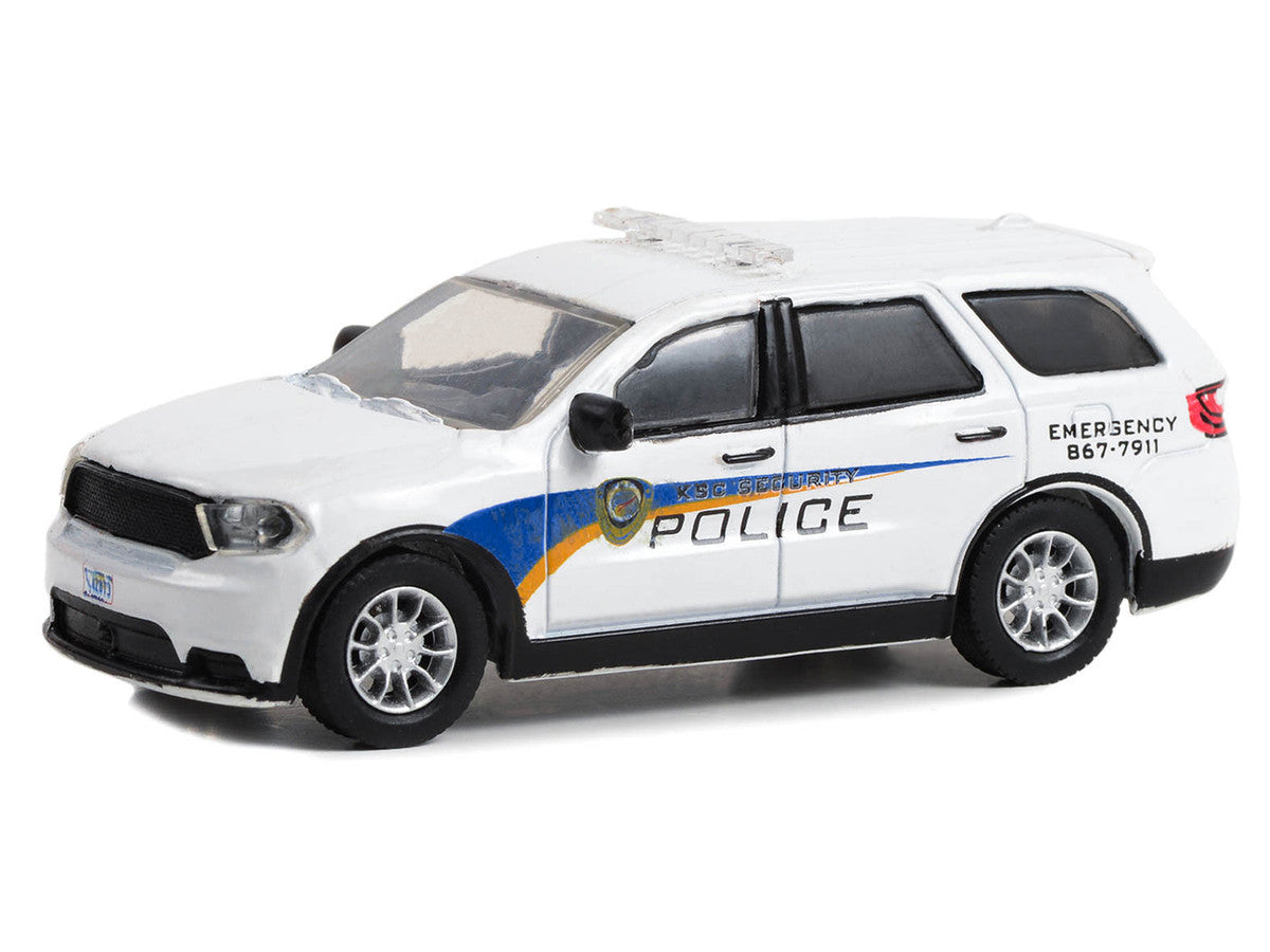 2017 Dodge Durango "Kennedy Space Center (KSC) Security Police Traffic Enforcement" White with Graphics "Hobby Exclusive" Series 1/64 Diecast Model Car by Greenlight LuxuryLifeWay Online Store
