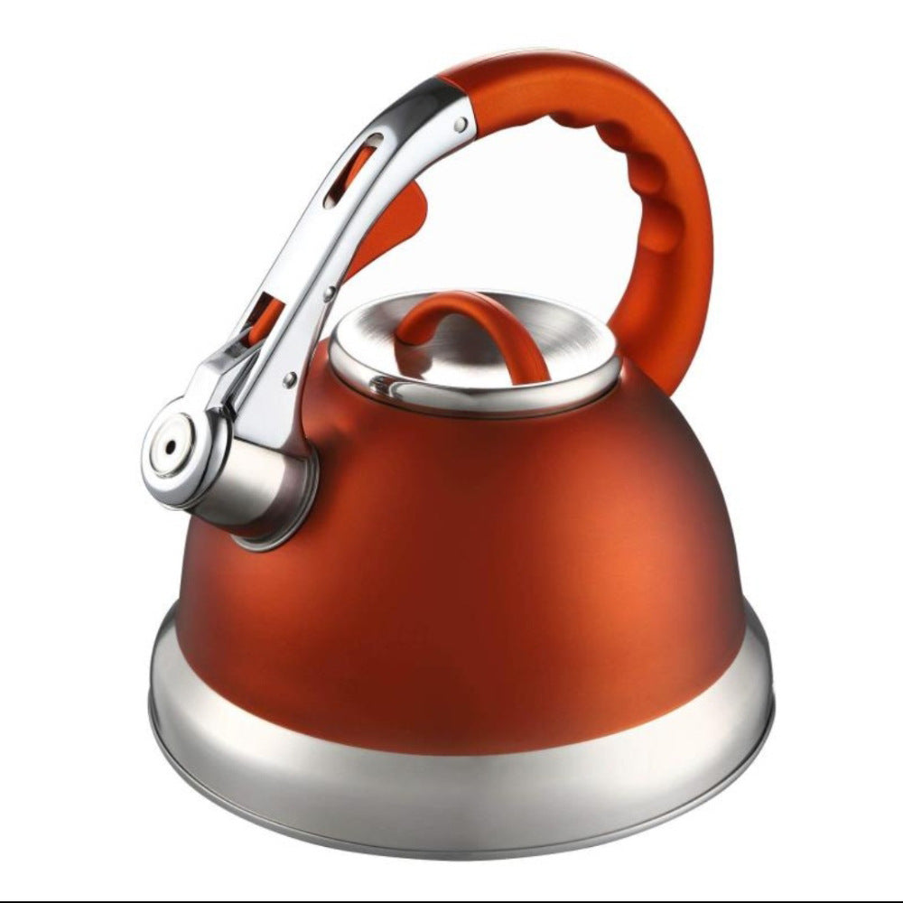 Household Color Matching Stainless Steel Whistle Kettle PearlNestDecor.com