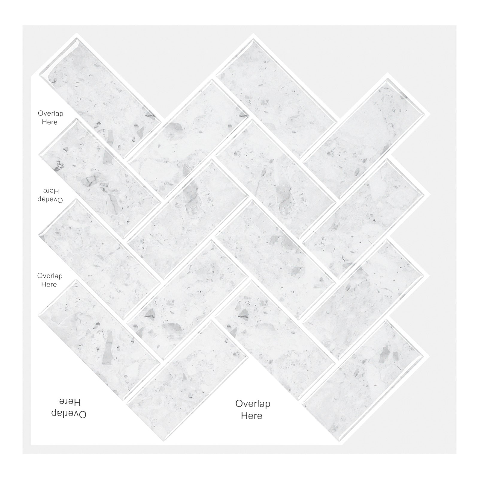 3D Self-adhesive Crystal Epoxy Wall Stickers For Kitchen Decor PearlNestDecor.com