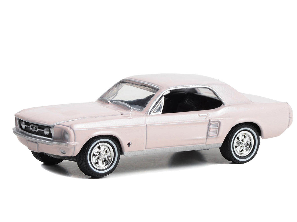 1967 Ford Mustang Coupe "She Country Special - Bill Goodro Ford Denver Colorado" Bermuda Sand "Hobby Exclusive" Series 1/64 Diecast Model Car by Greenlight LuxuryLifeWay Online Store