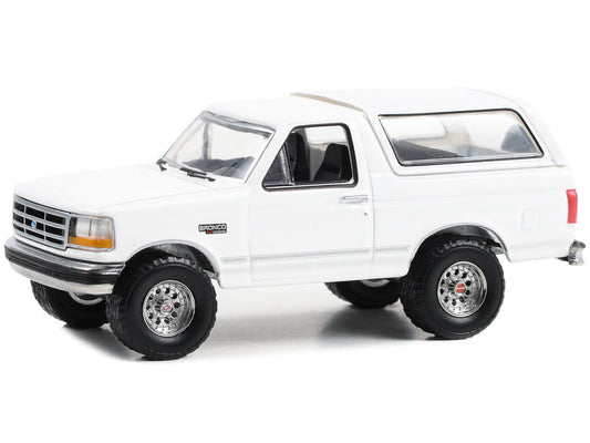 1993 Ford Bronco XLT Oxford White "Hobby Exclusive" Series 1/64 Diecast Model Car by Greenlight LuxuryLifeWay Online Store