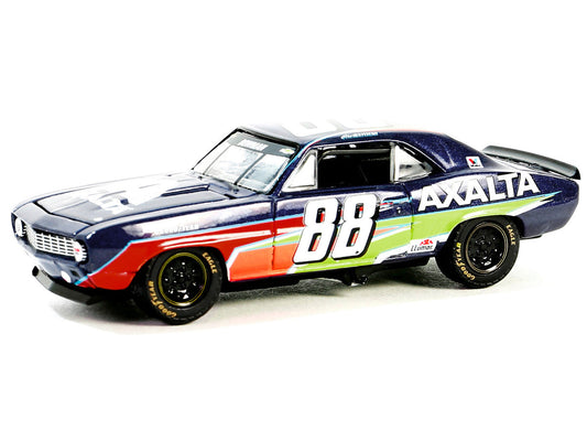 1969 Chevrolet Camaro #88 "Alex Bowman - Hendrick Motorsports First Win Tribute" Dark Blue with Graphics "Hobby Exclusive" Series 1/64 Diecast Model Car by Greenlight LuxuryLifeWay Online Store