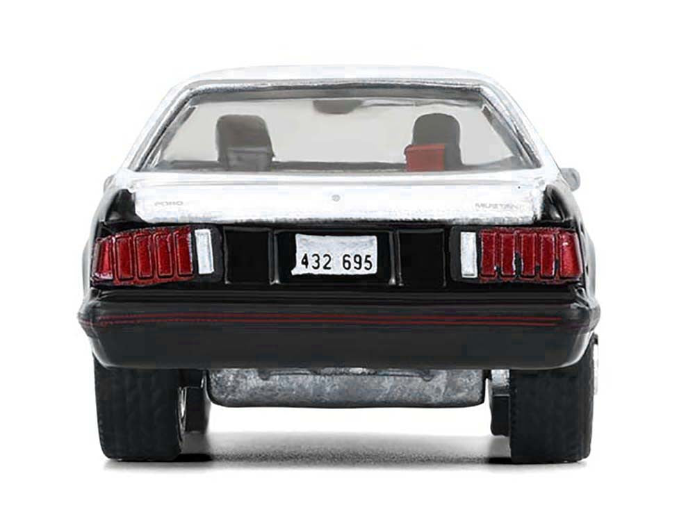 1982 Ford Mustang SSP "Texas Department of Public Safety Highway Patrol" Black with White Hood and Top "Hobby Exclusive" Series 1/64 Diecast Model Car by Greenlight LuxuryLifeWay Online Store