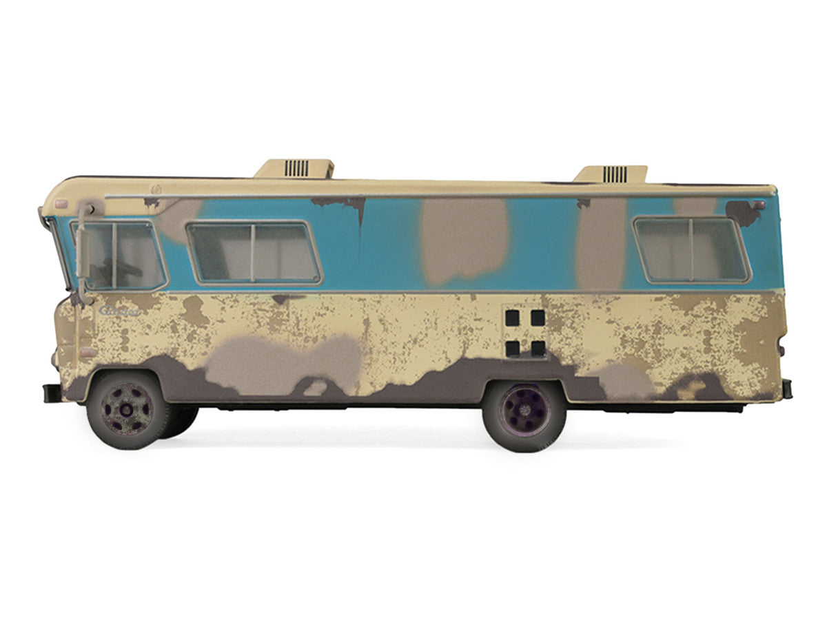 1972 Condor II RV (Recreational Vehicle) "Going on Vacation" Evergreen (Weathered) "Hobby Exclusive" Series 1/64 Diecast Model Car by Greenlight LuxuryLifeWay Online Store