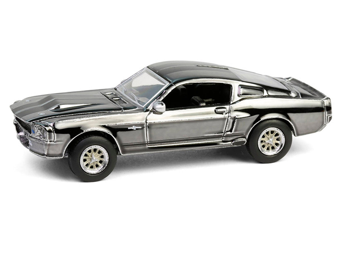 1967 Ford Mustang "Eleanor" Silver Chrome Edition "Gone in Sixty Seconds" (2000) Movie "Hobby Exclusive" Series 1/64 Diecast Model Car by Greenlight LuxuryLifeWay Online Store