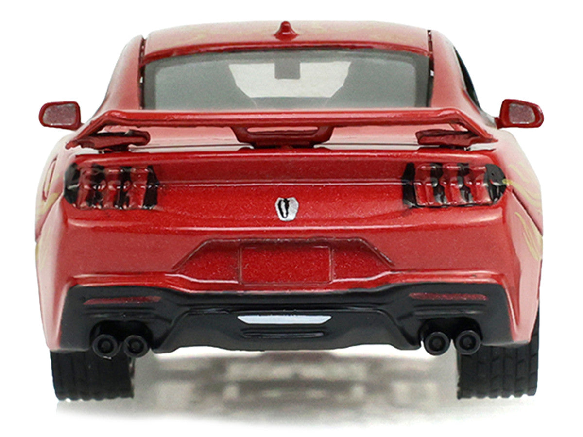 2024 Ford Mustang Dark Horse "Chinese Zodiac 2026 Year of the Horse" Red with Gold Graphics "Hobby Exclusive" Series 1/64 Diecast Model Car by Greenlight LuxuryLifeWay Online Store